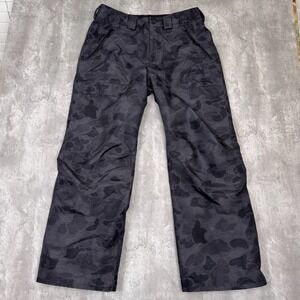 The North Face Seymore Pants Men's M Black Duck Camo Dryvent Water Repellent Ski